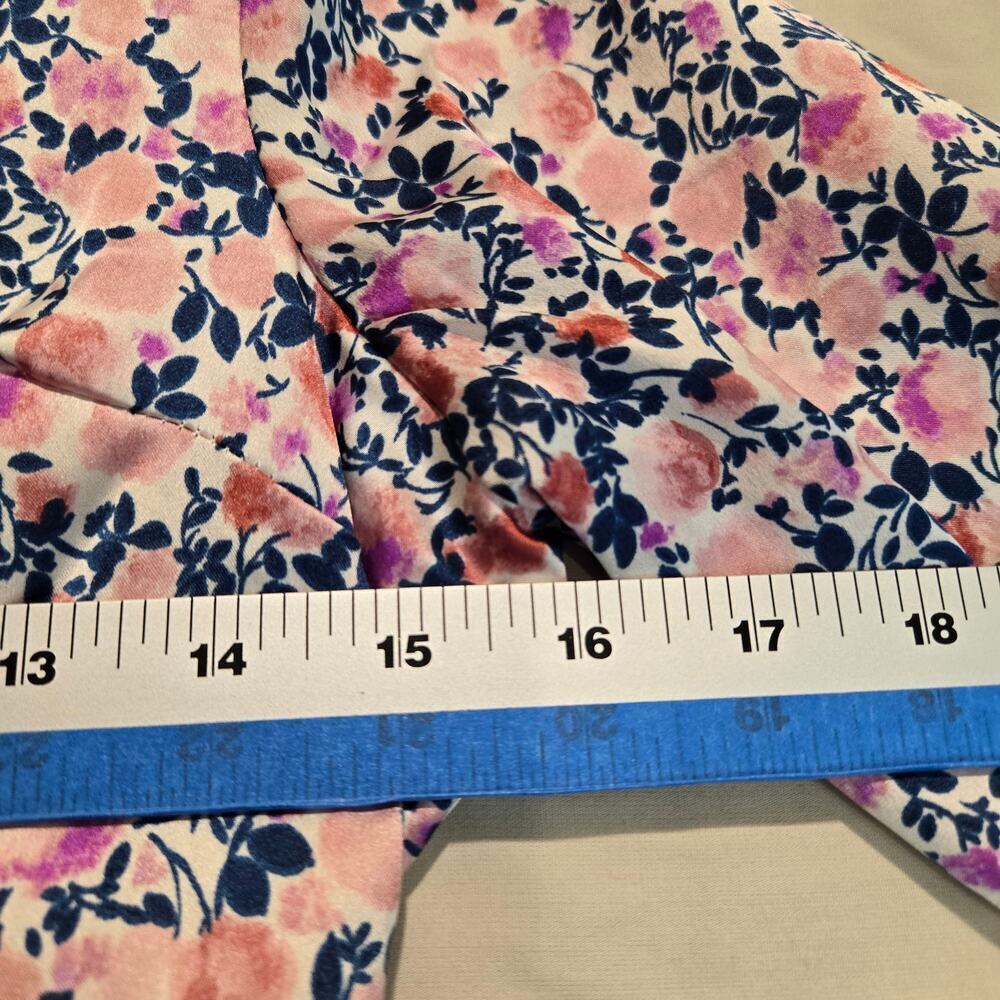 Altar'd State Antoine Dress Long Sleeve Satin Floral Fairy Boho Feminine Sz XS - Picture 7 of 12